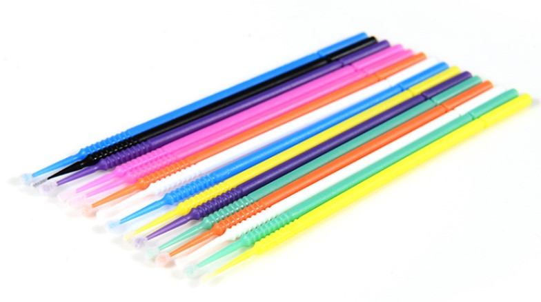 Aplikatory 100szt zielone